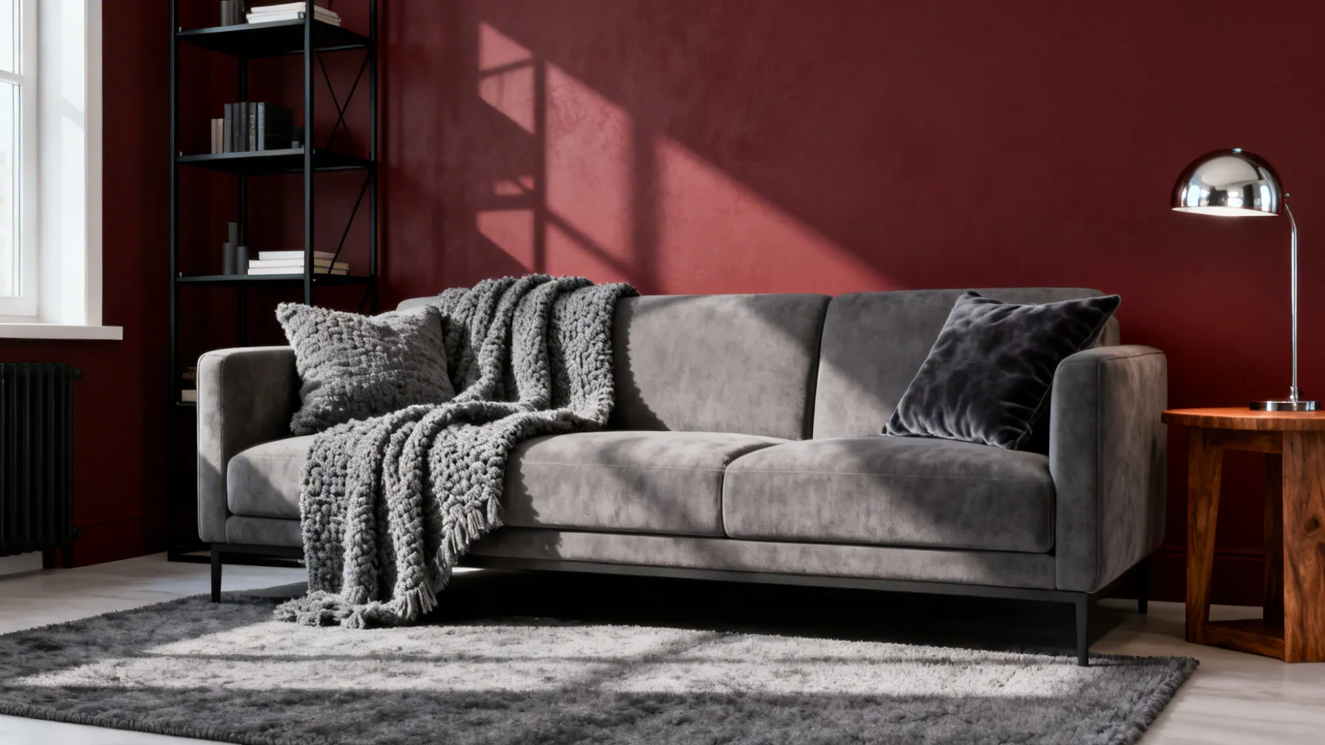 Bold Red, Black & Grey Living Room Ideas: 5 practical and stylish ways to design a red, black and grey living room for small spaces