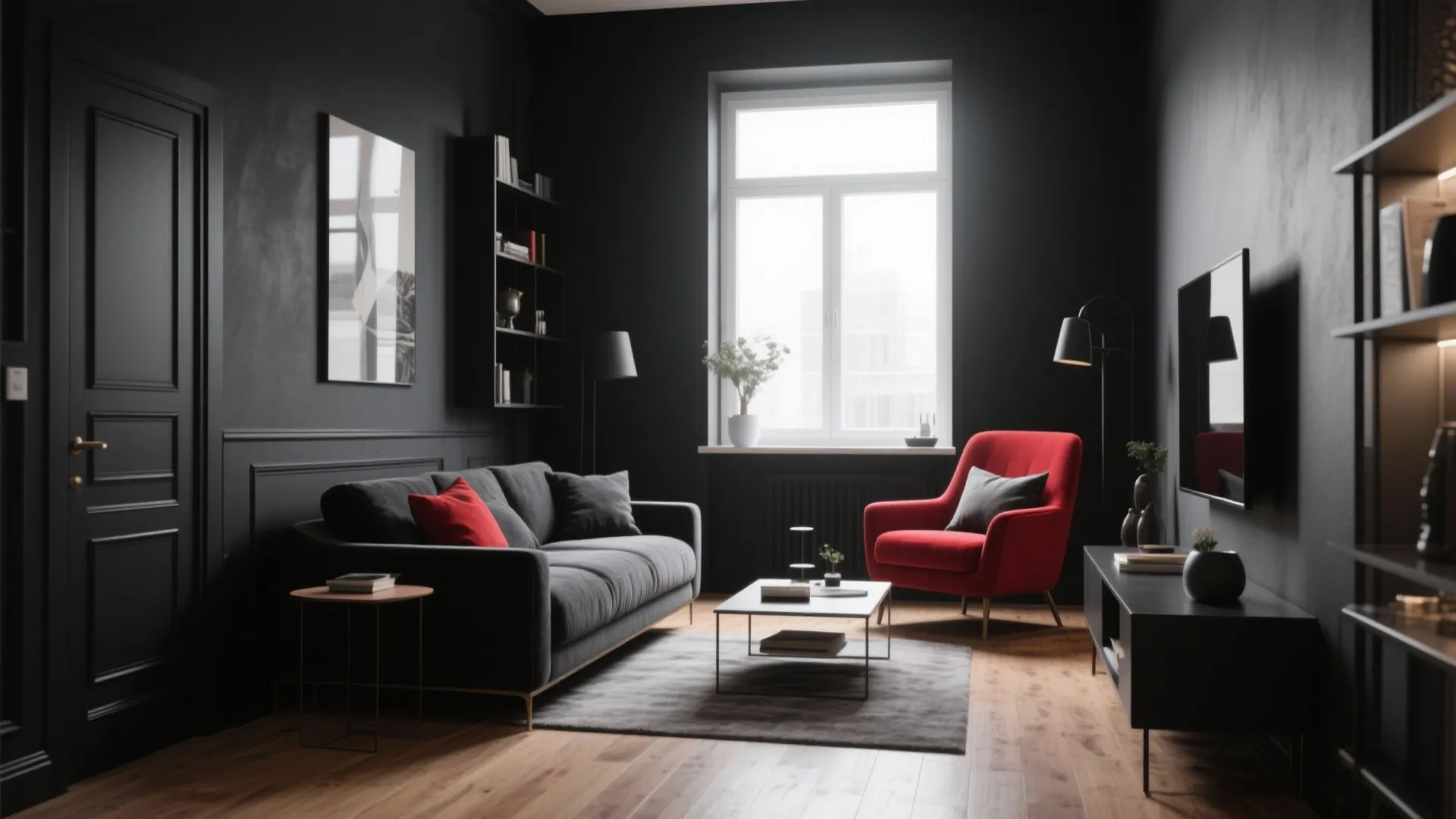 10 Red and Black Living Room Ideas: Bold, Modern & Chic Red and Black Living Room Inspirations from My Design Studio Experience