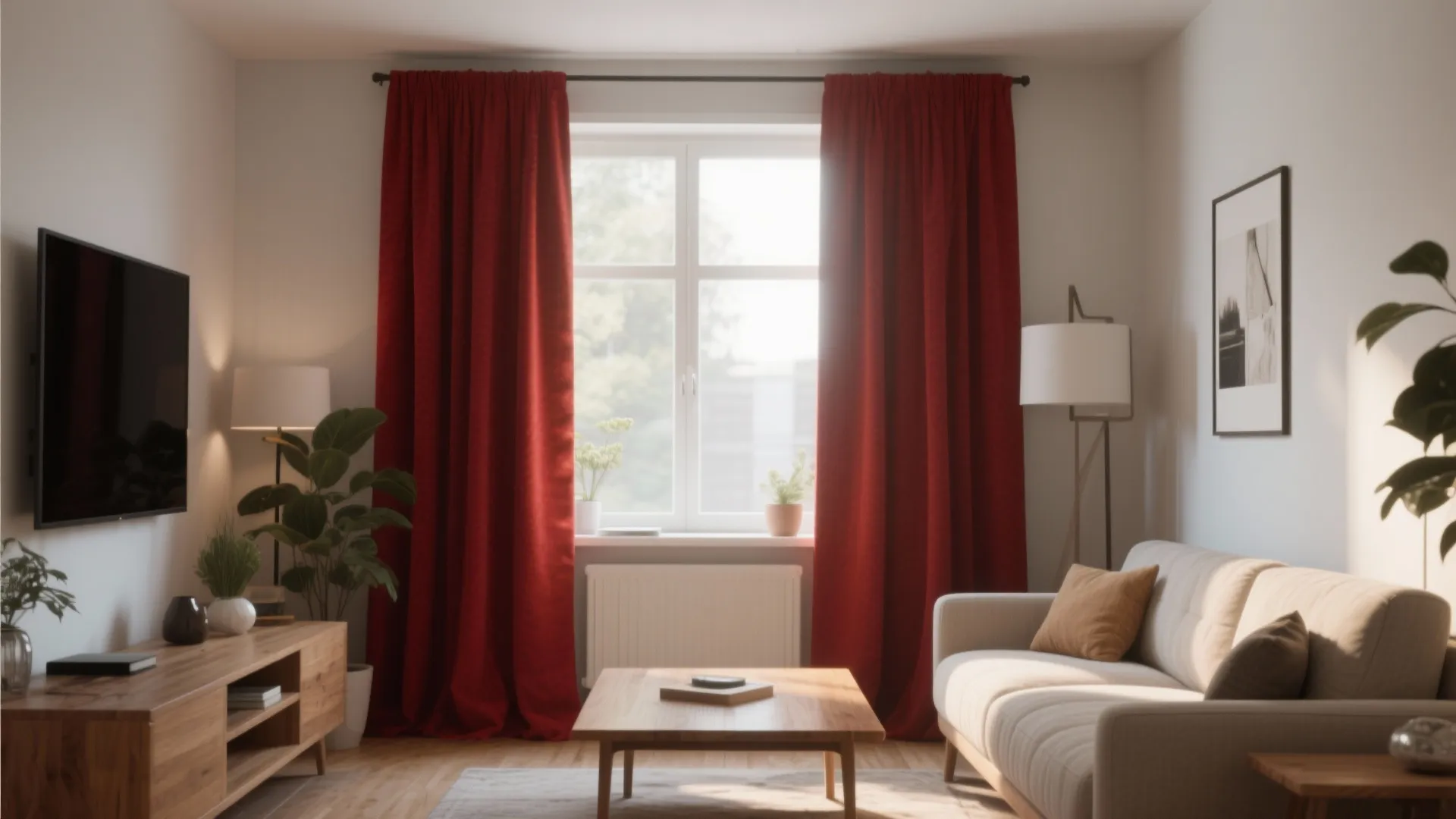 10 Red Curtain Ideas for a 52 x 95 Living Room: Design Tips from My 10+ Years of Interior Styling for Making Red Curtains Shine in Your Space