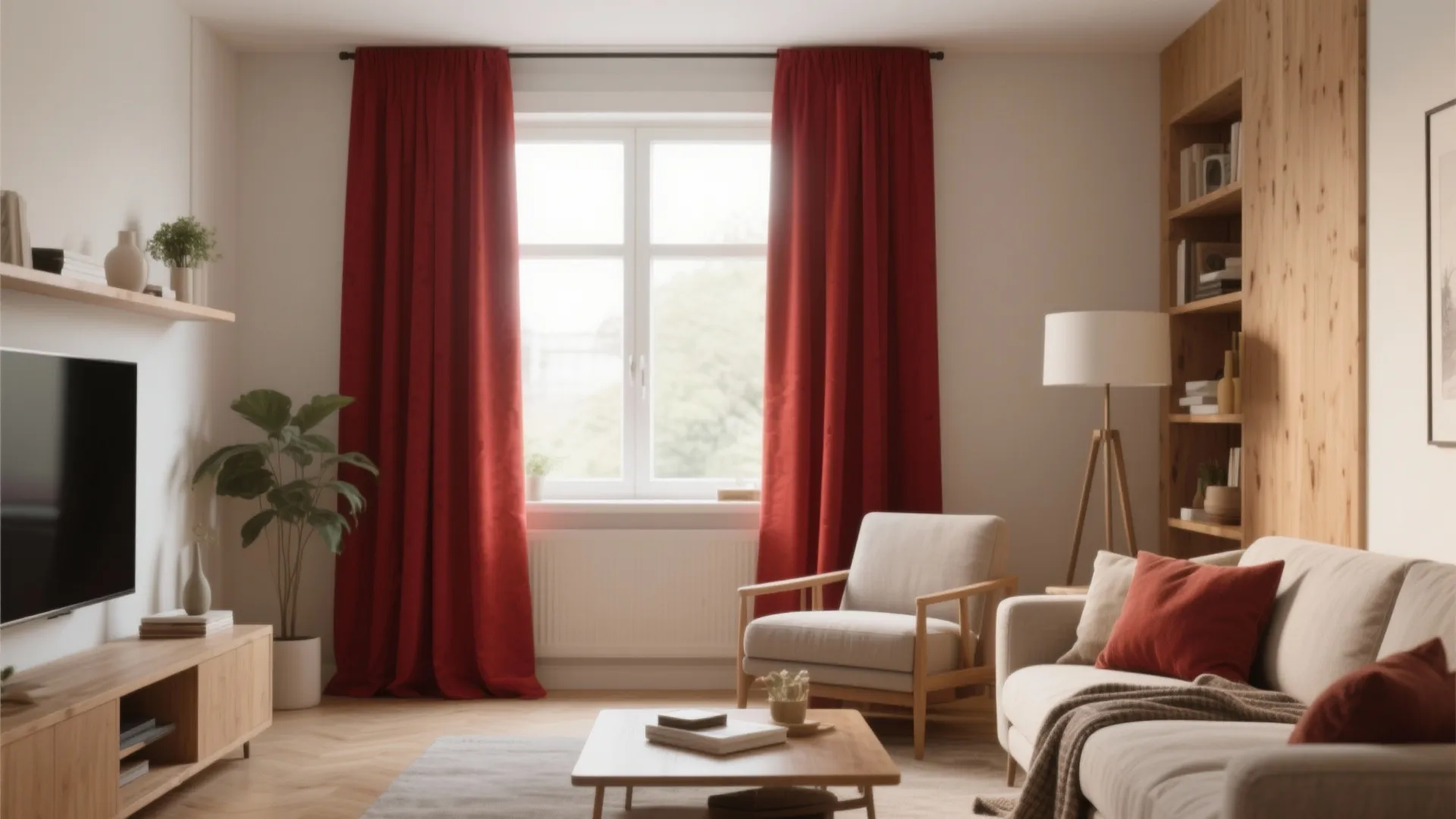 10 Inspiring Ideas for Red Curtains Set for Living Room 52 x 95: Expert tips, personal experiences, and stylish design inspirations for using red curtains in your living room.