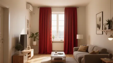 10 Inspiring Ways to Style 52x98 Inch Red Curtains