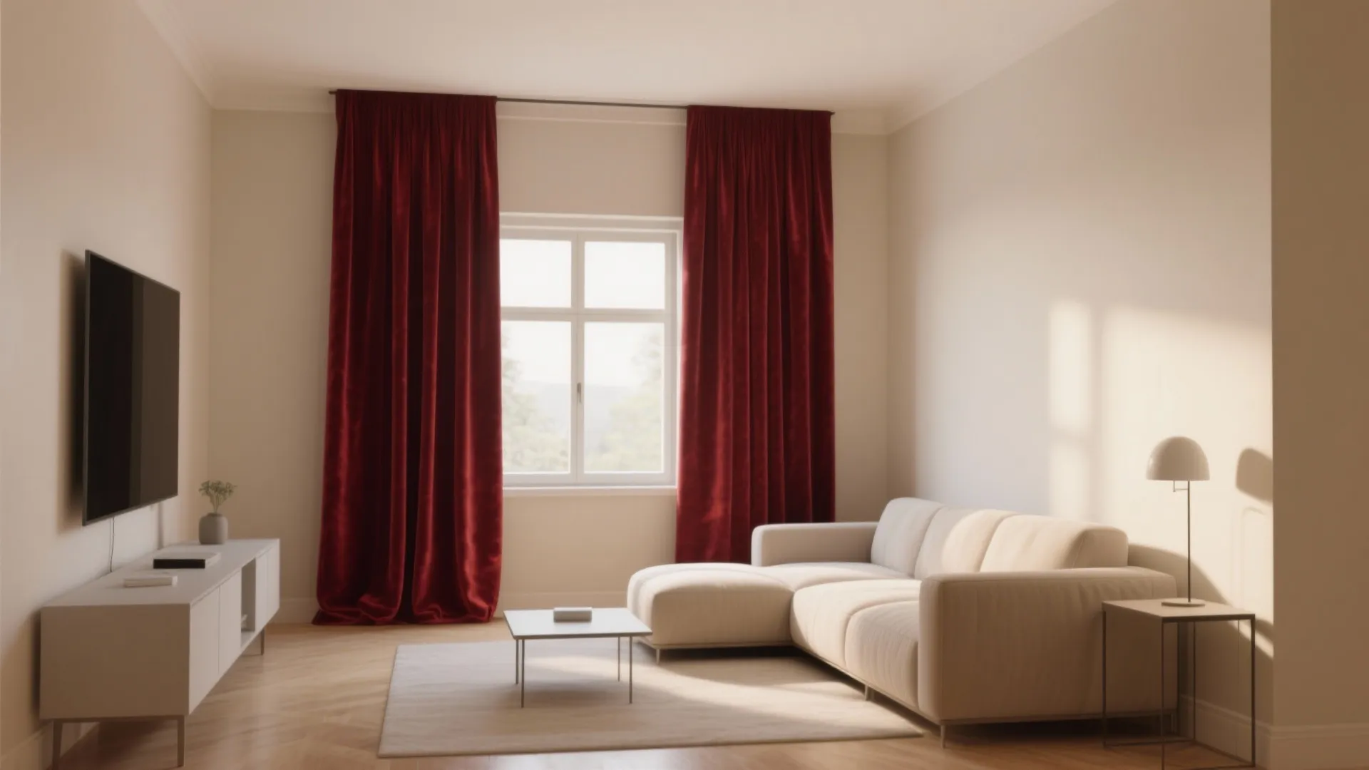 Living Room Ideas with Red Curtains: Elevate Your Space with Stunning Red Curtain Designs
