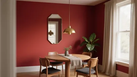 5 Dining Room Ideas with Red Walls