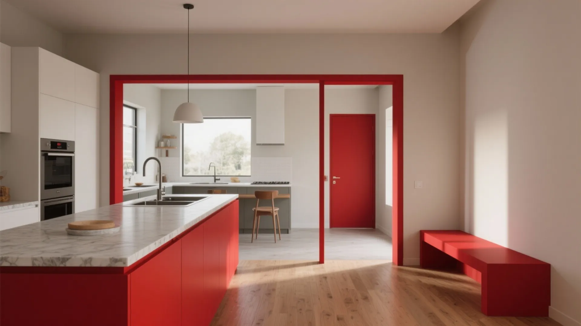 5. Use Red as a Framing Device