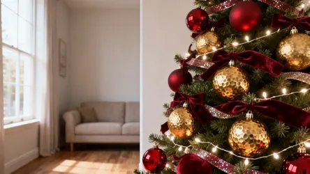 5 Festive Red & Gold Christmas Tree Ideas