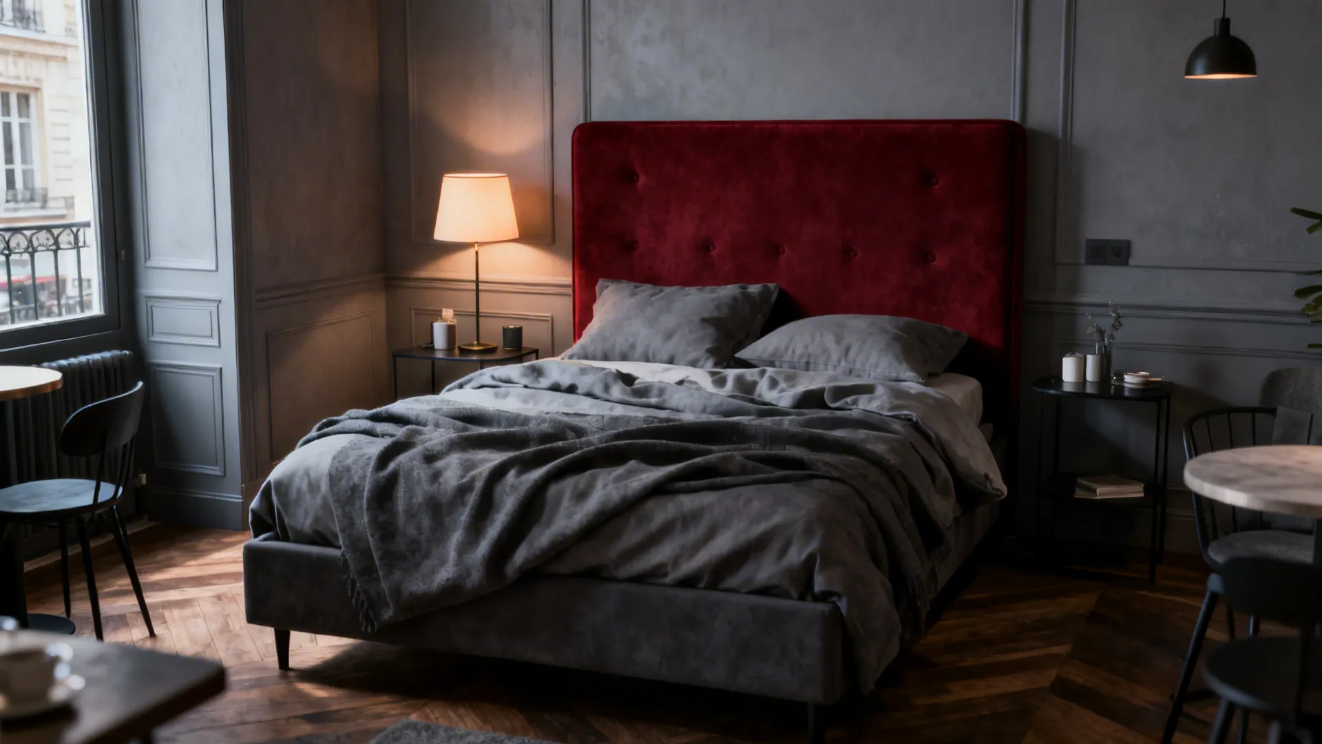 5 Red and Gray Bedroom Ideas