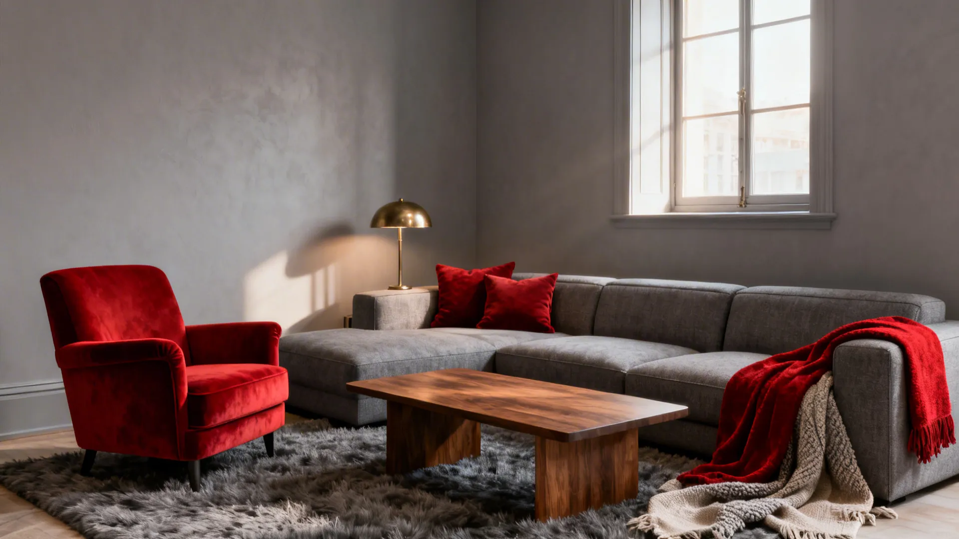 5 Red & Grey Living Room Ideas: Stylish red and grey living room decor ideas that maximize small spaces