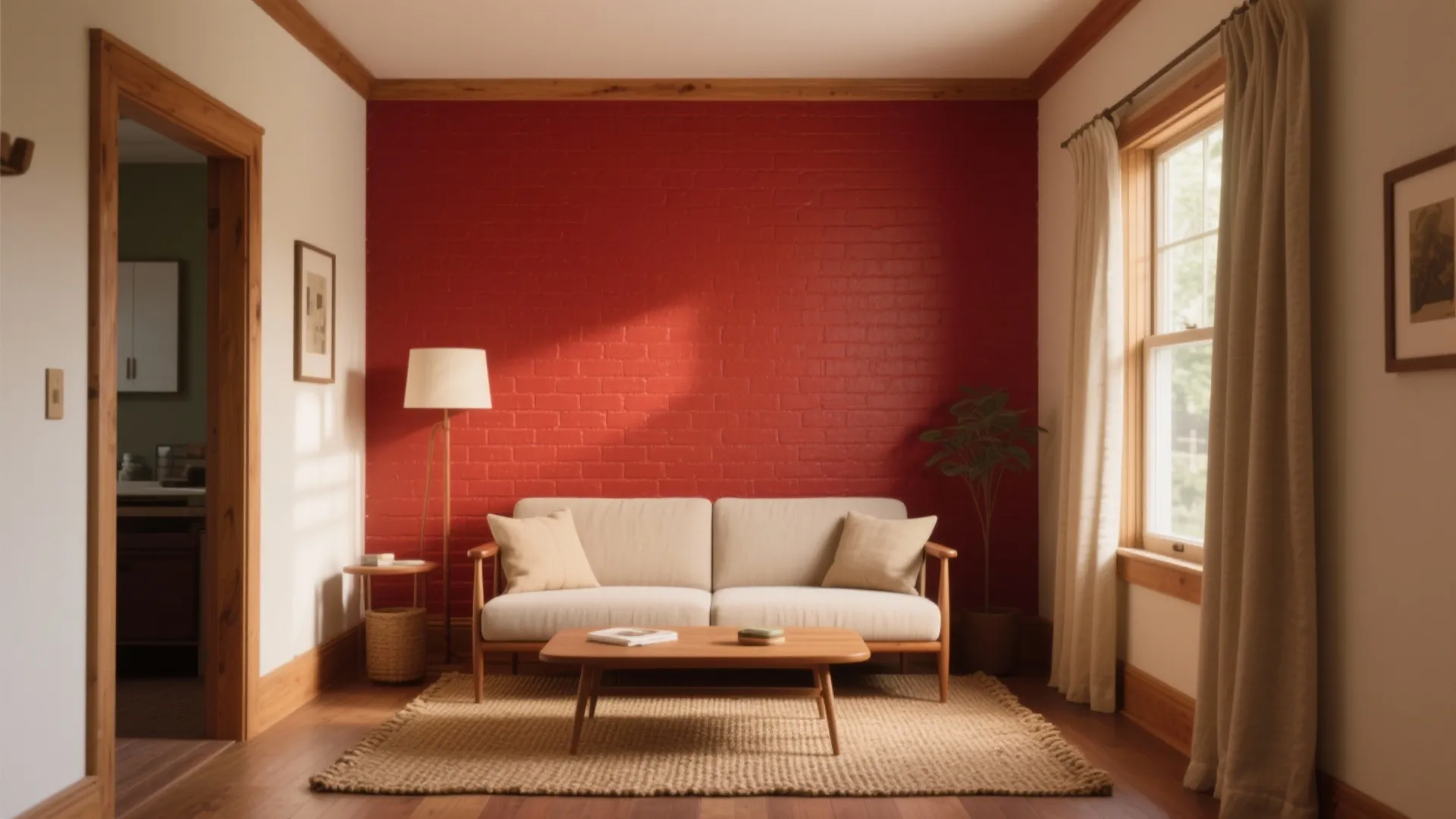 Red Painted House: 5 Small-Space Design Ideas