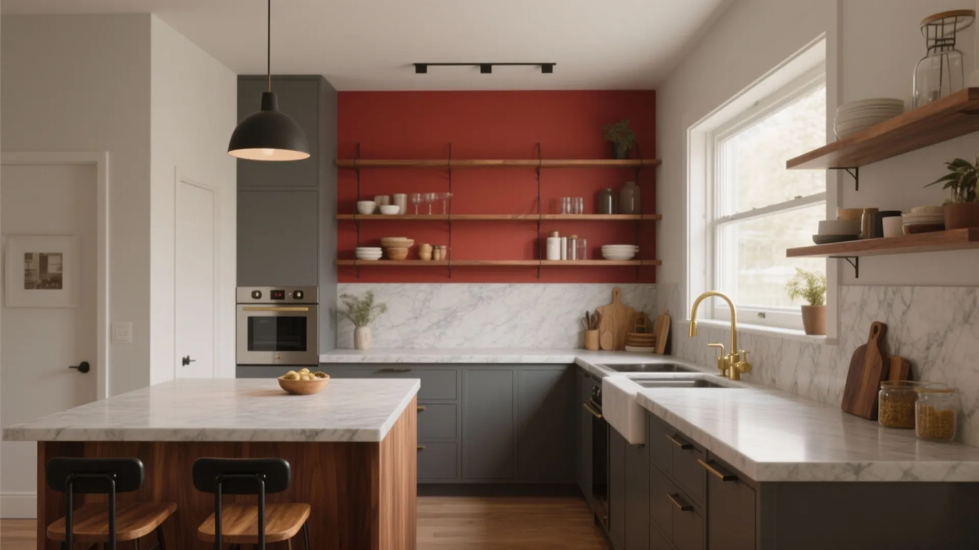 Red Kitchen Ideas: 5 Bold Inspirations: How to use red to make small kitchens feel warm, modern, and surprisingly roomy—five practical ideas from a seasoned designer