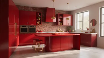 10 Bold Red Kitchen Theme Ideas
