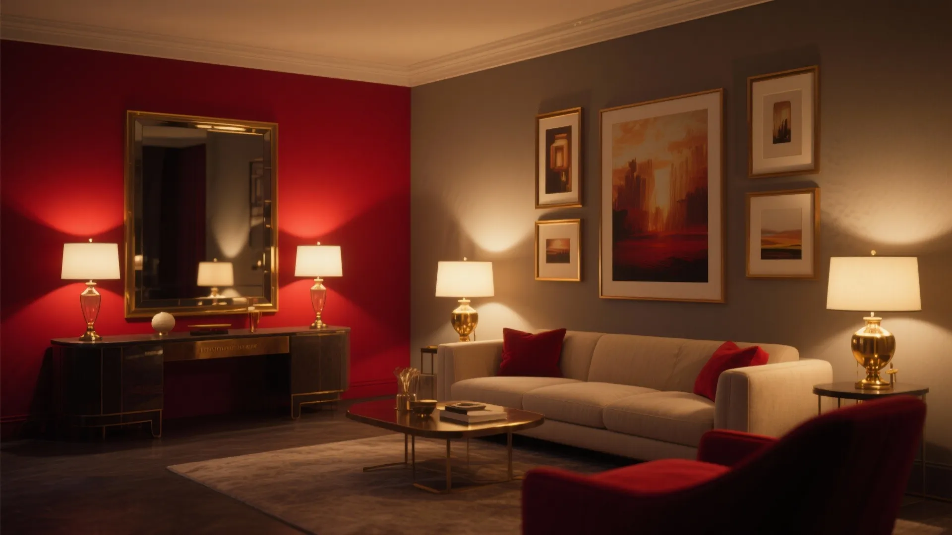 Light, Metal, and Art: Making Reds Glow