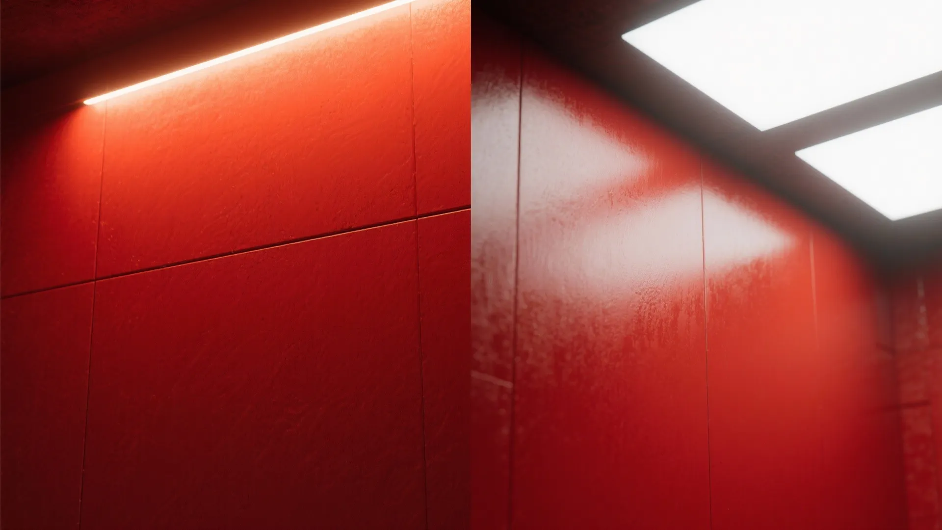 5. Control mood with lighting and reflective surfaces