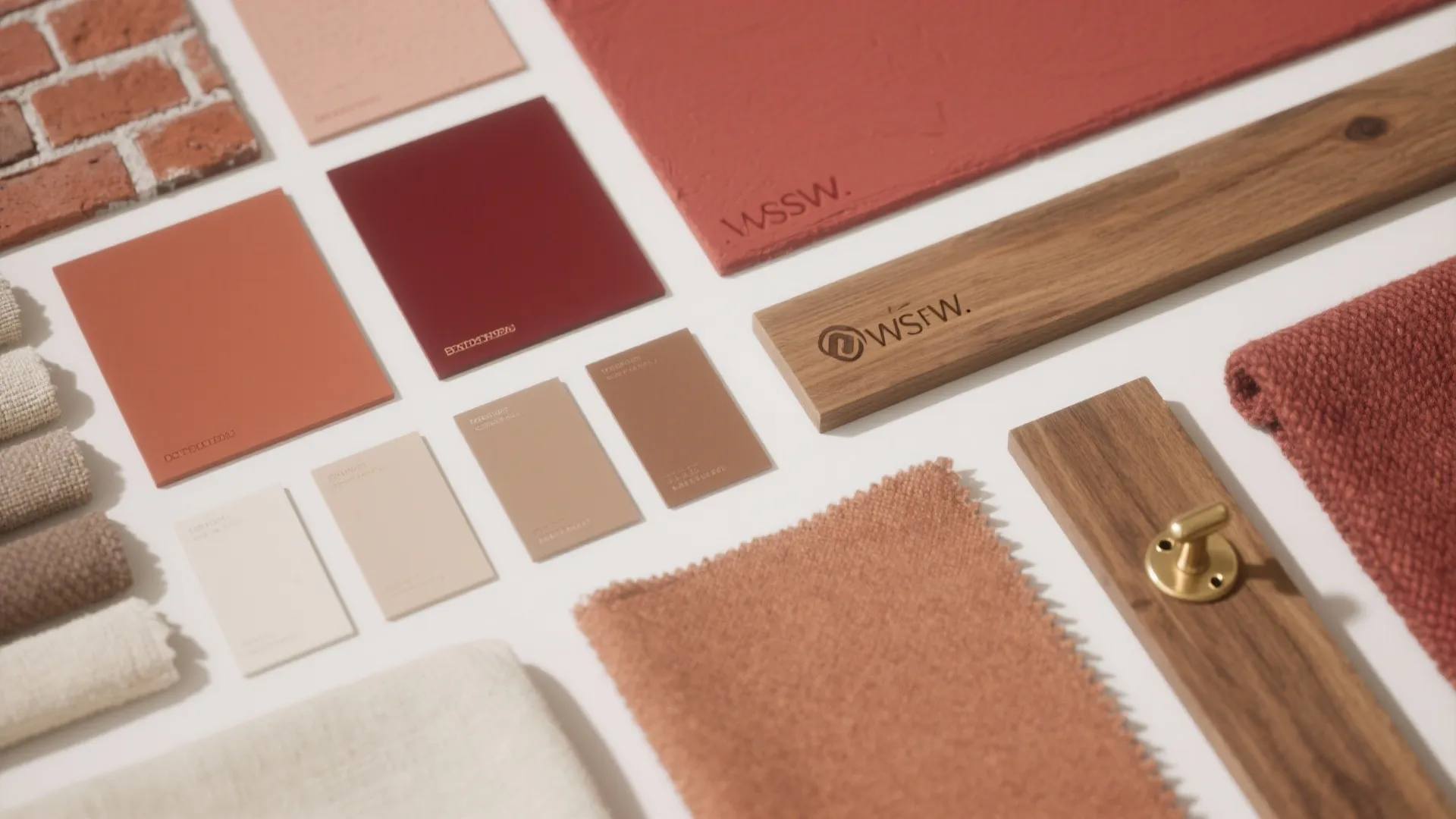 Idea 3: Pair Red With Calm Neutrals and Honest Materials