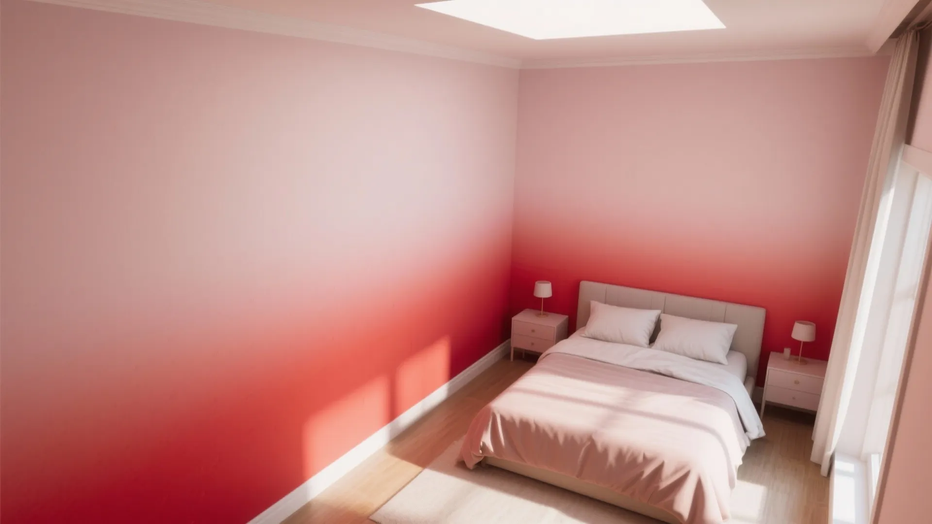 4. Red Ombre or Two-Tone Treatment