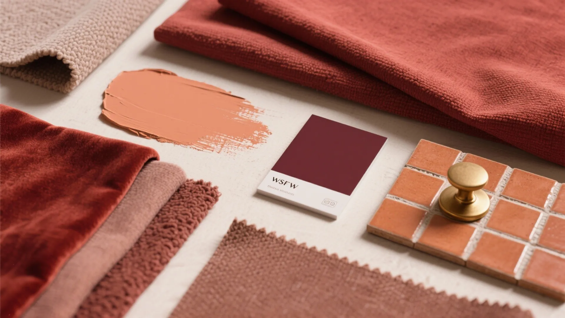 Layered Reds for Texture and Calm