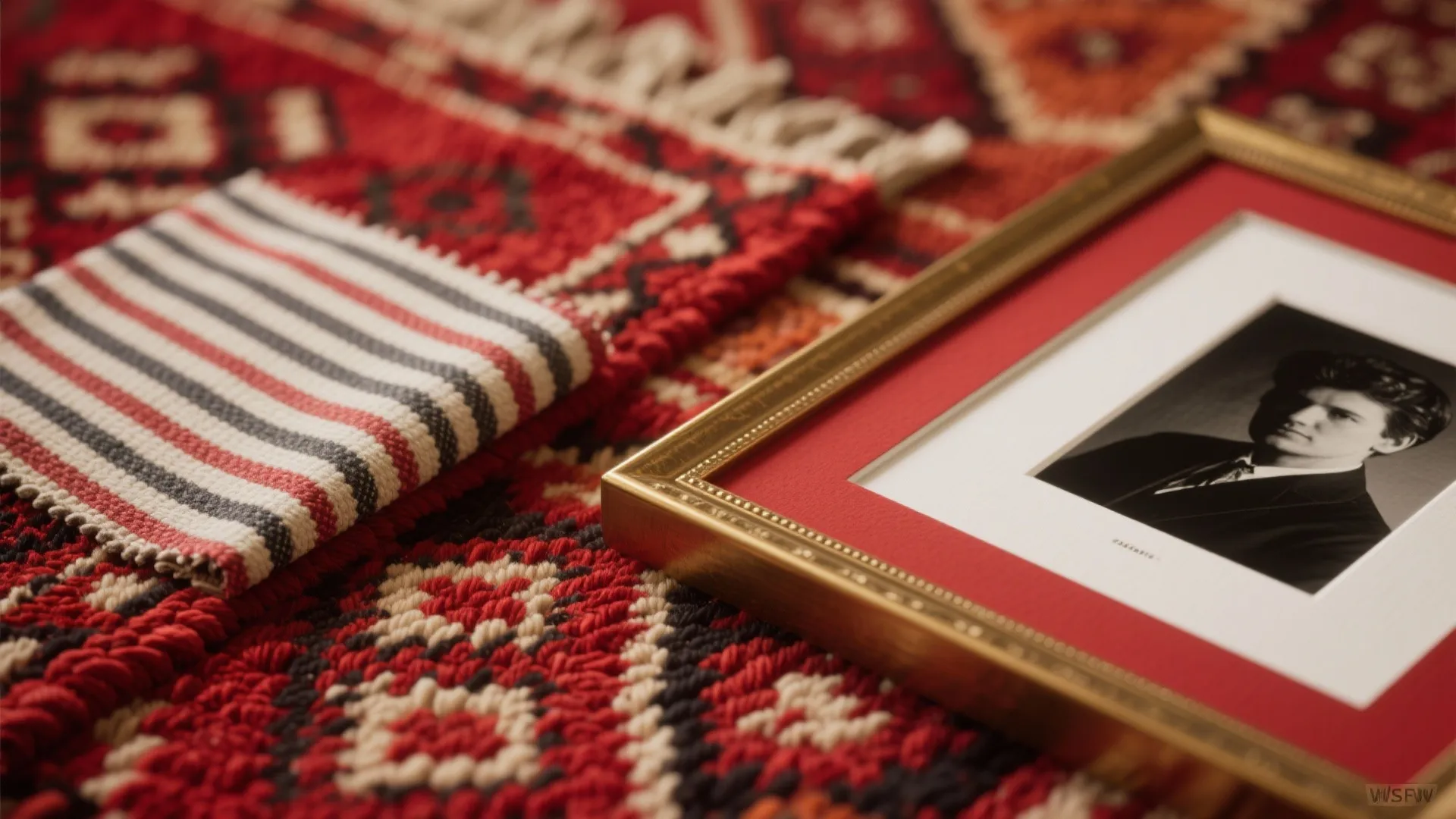 Idea 5: Patterns, Art, and Furniture That Carry the Red Story