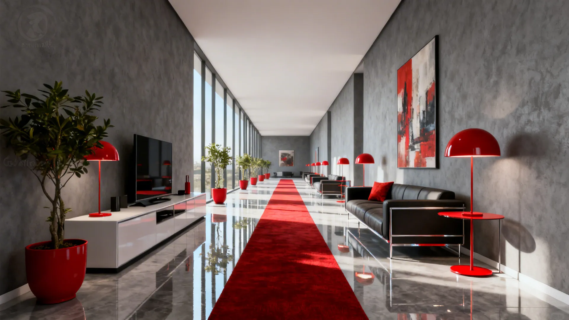 3. Use Red as a Rhythm: Repeated Small Accents