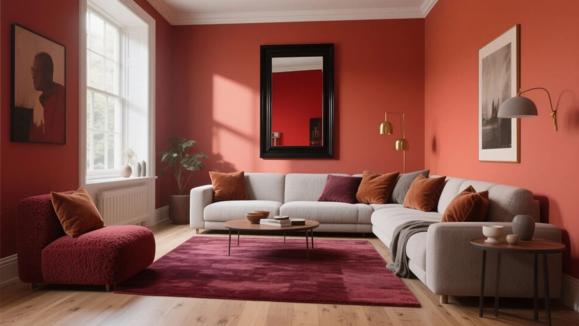 5 Red Room Ideas: From Blush to Bold: Fifty shades of red room ideas for small spaces—real designer tips and stories