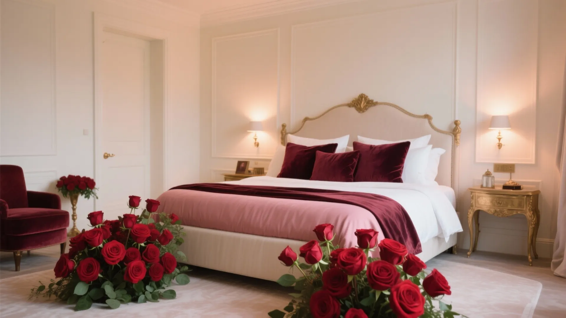 Red Rose Wedding Room Decoration with Flowers: A Romantic Guide: Fast-Track Guide to Creating a Dreamy Red Rose Wedding Room in Minutes