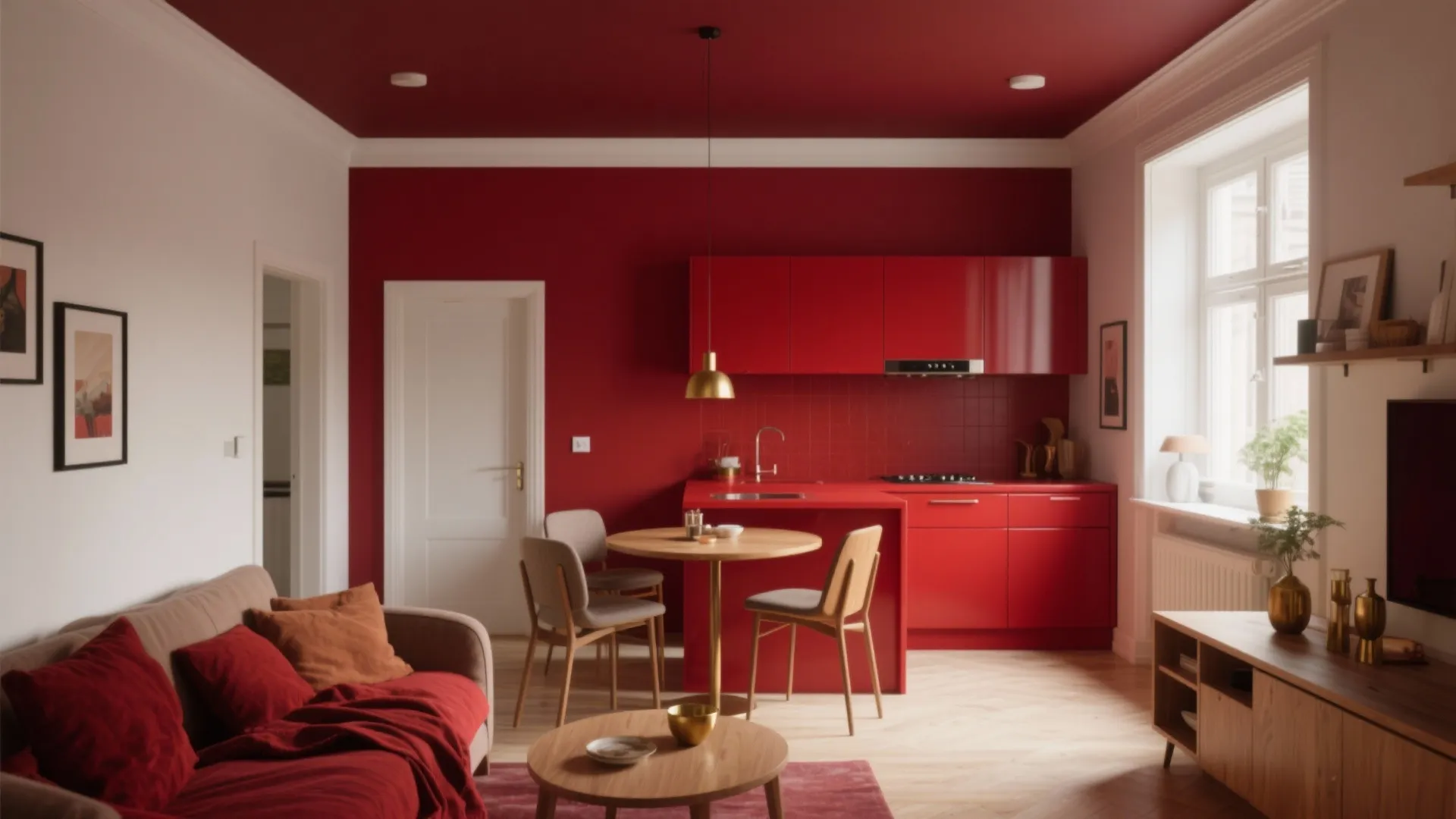 Red Interior Paint: 5 Bold Small-Space Ideas: Practical, playful ways to use red paint in compact homes—finishes, lighting, and layout tips from a 10-year designer