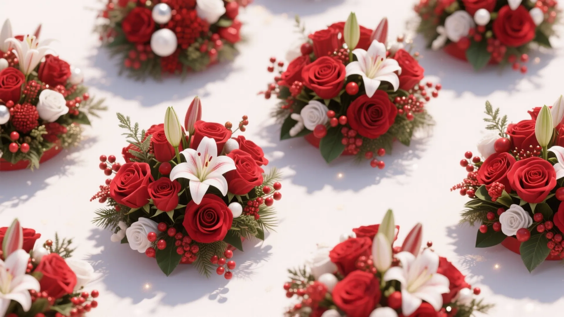 8. Color-Coordinated Florals