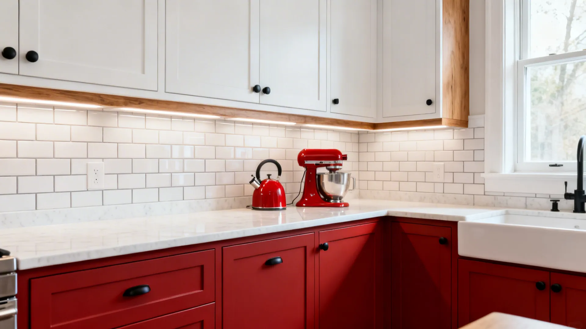 5 Red and White Kitchen Design Ideas That Truly Work