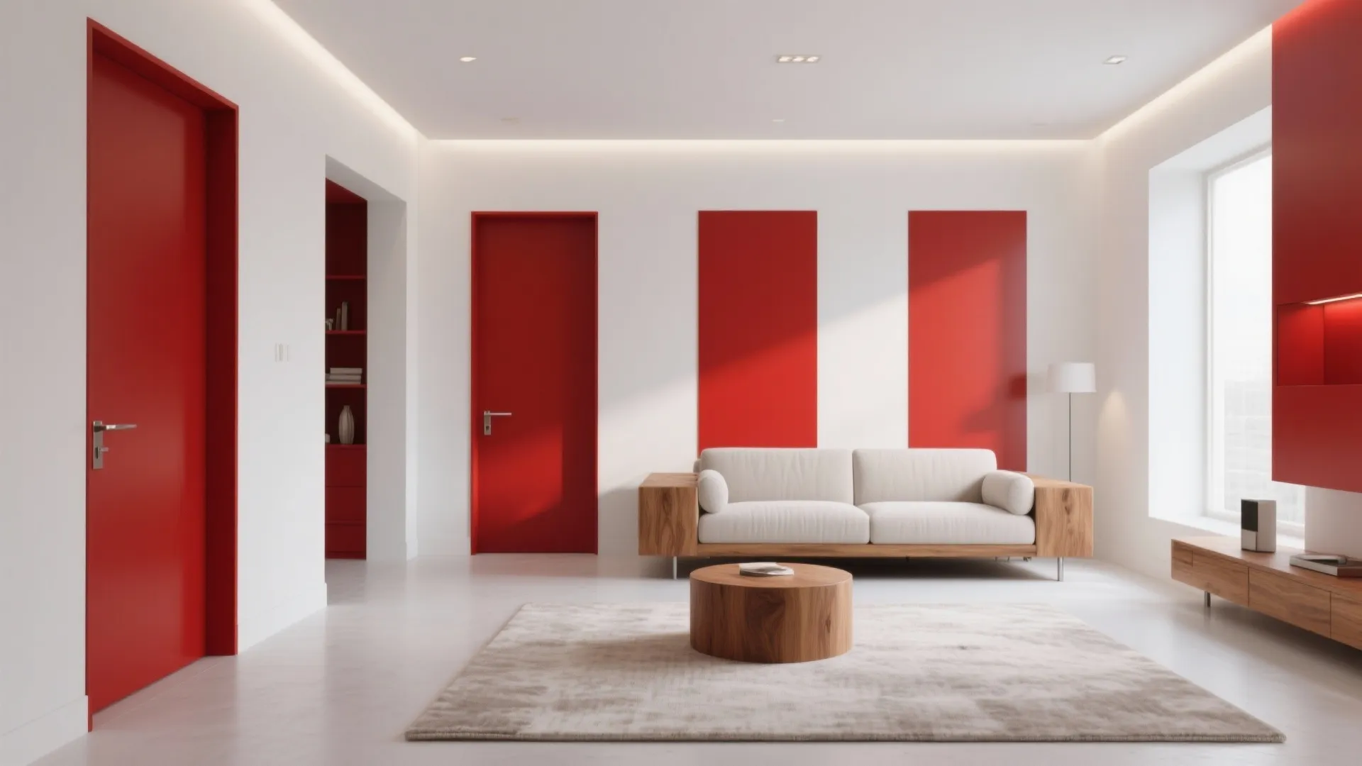 Red and White Room Ideas: Transform Your Space with Bold Contrast: 1 Minute to Discover Stunning Red and White Room Designs