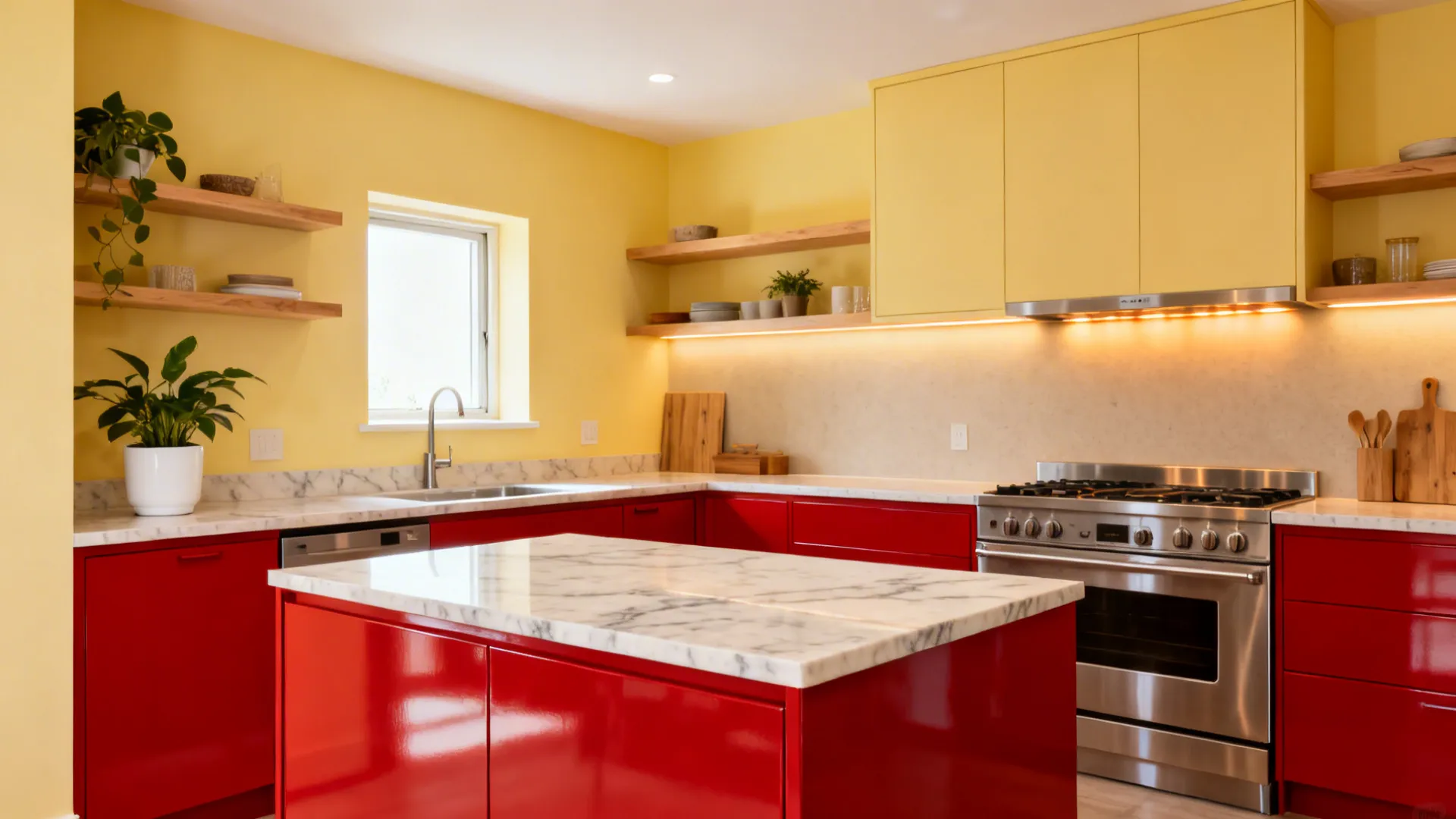 Red and Yellow Kitchen Decor: 5 Smart Design Ideas
