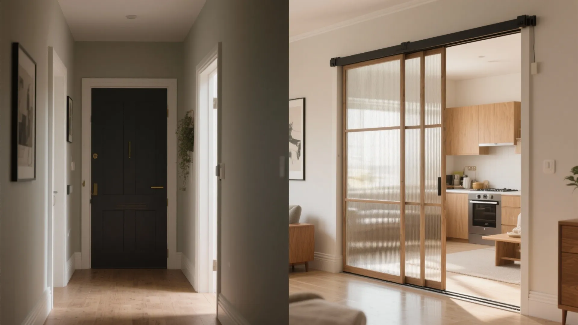 Light-Controlling Glass Partitions