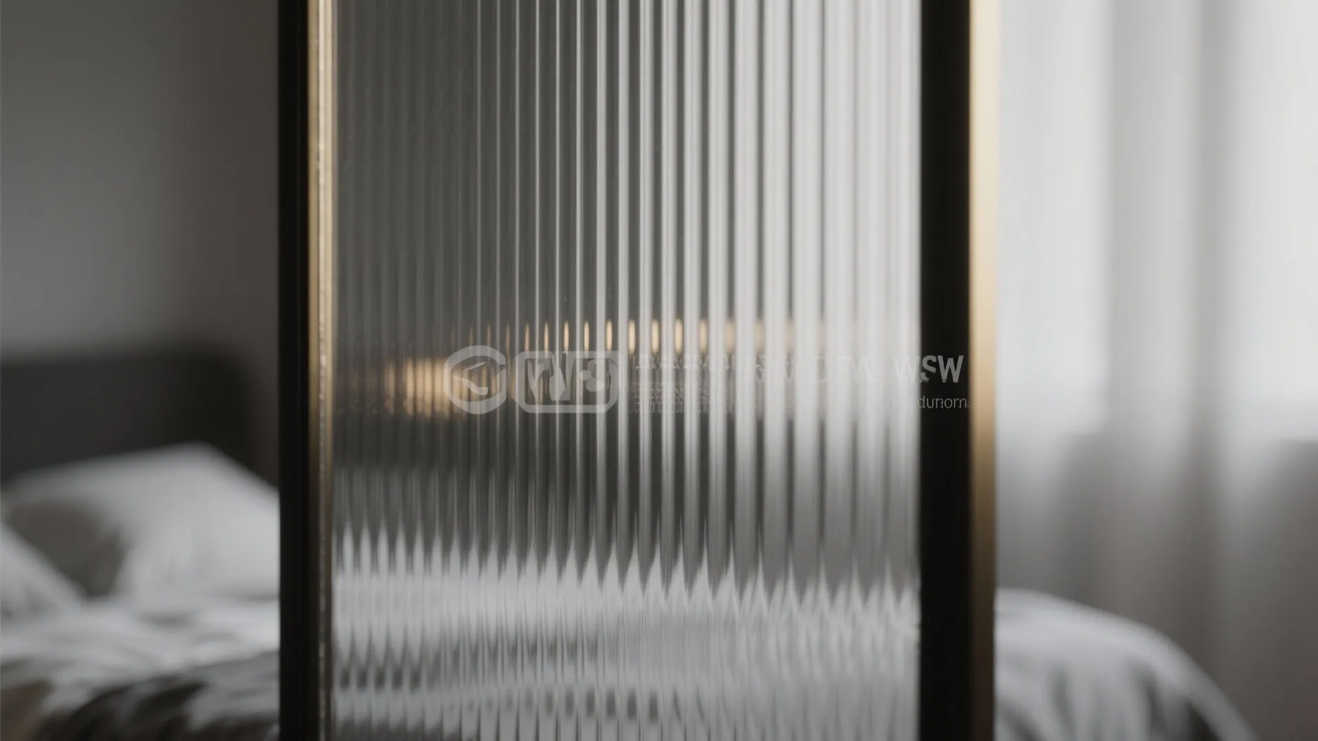 Reeded or Textured Glass to Soften Light