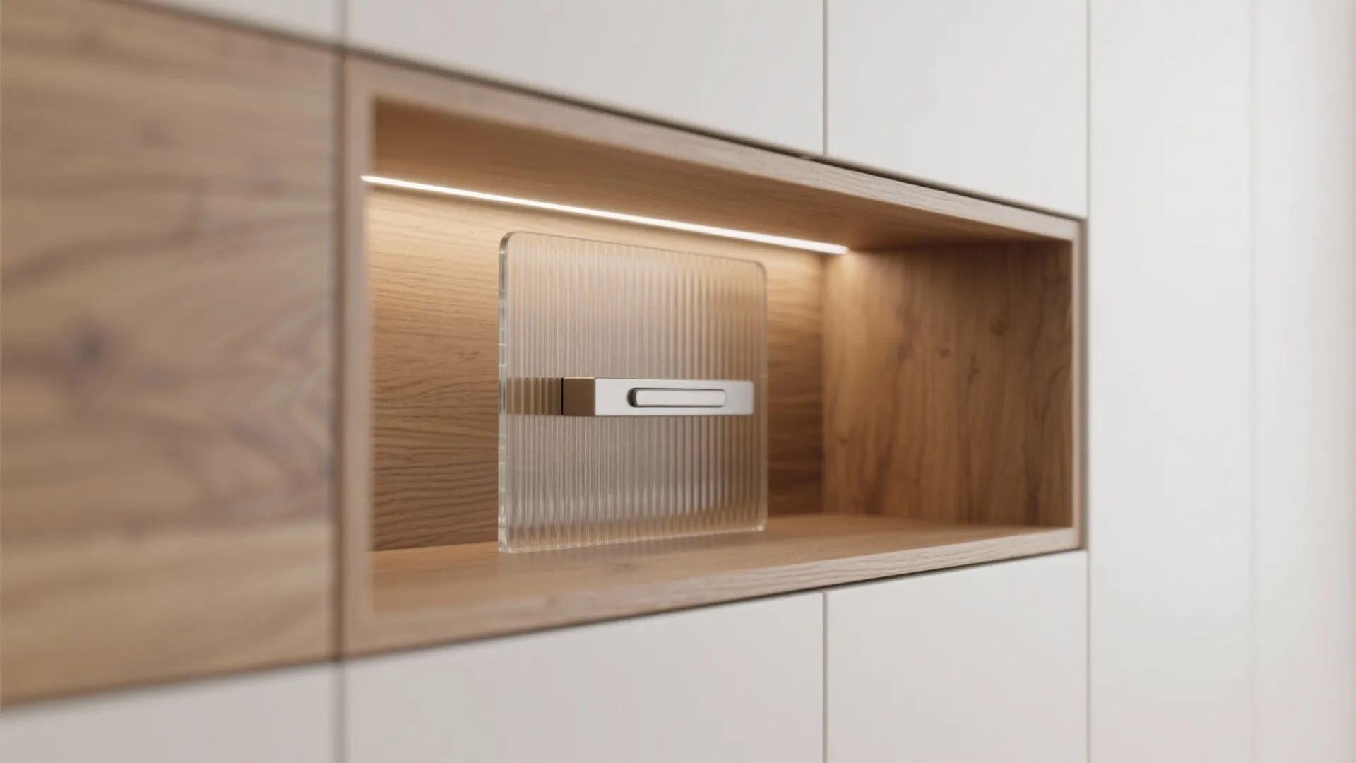 2) Entry and living storage that disappears