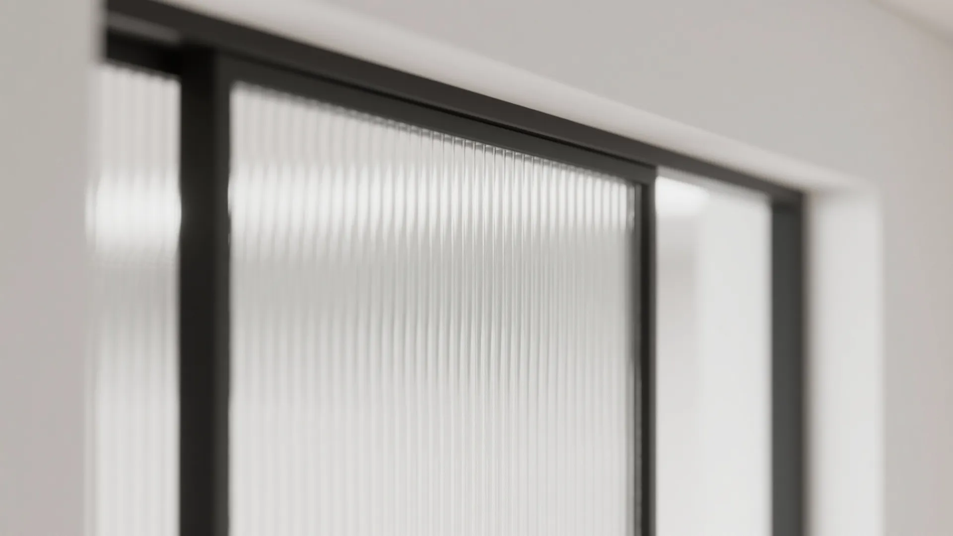 Reeded (Fluted) Panels for Soft Privacy