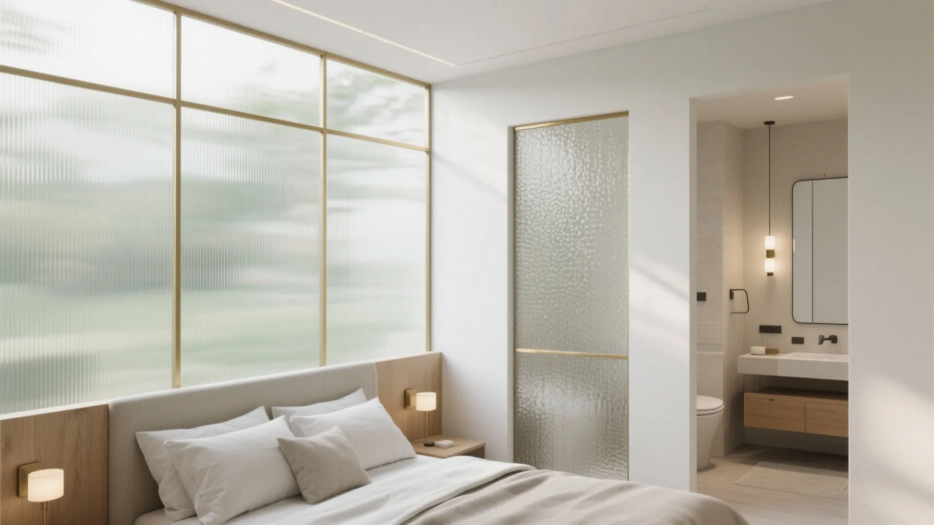 Light-Sharing Glass and Translucent Boundaries