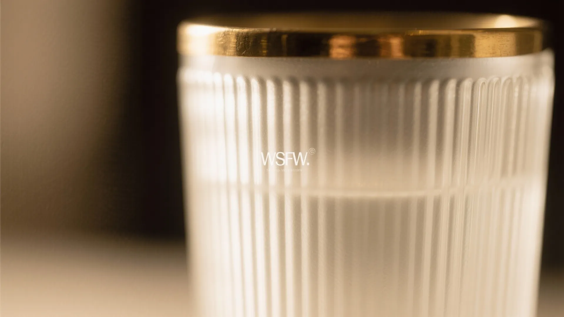 Frosted Glass Doors + Layered Lighting