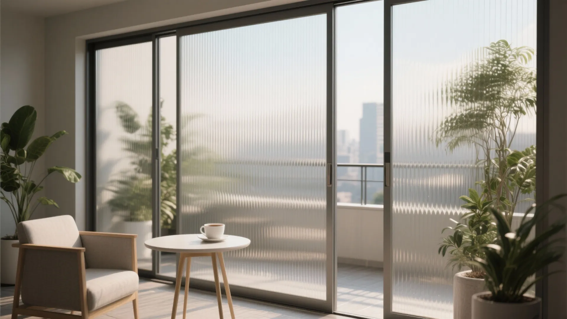 Patterned Frost: Reeded, Dot Matrix, or Custom Film