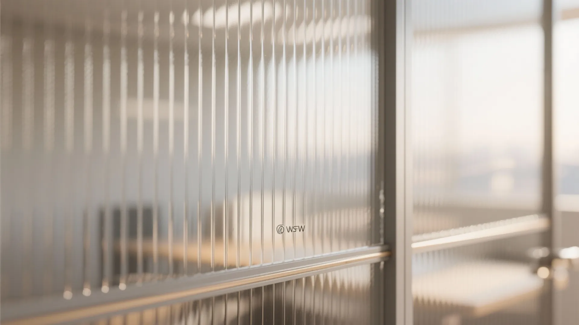 Light-maximizing glass elements for brighter, airier rooms