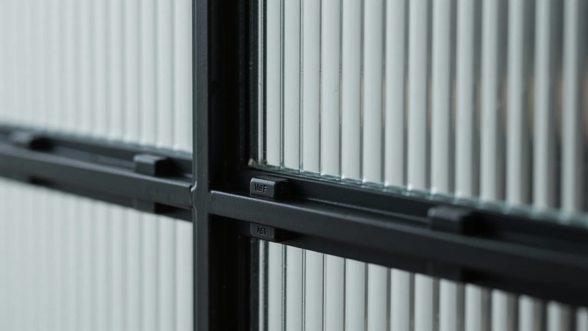 2) Glass and Metal Grid for Light, with Acoustic Boost