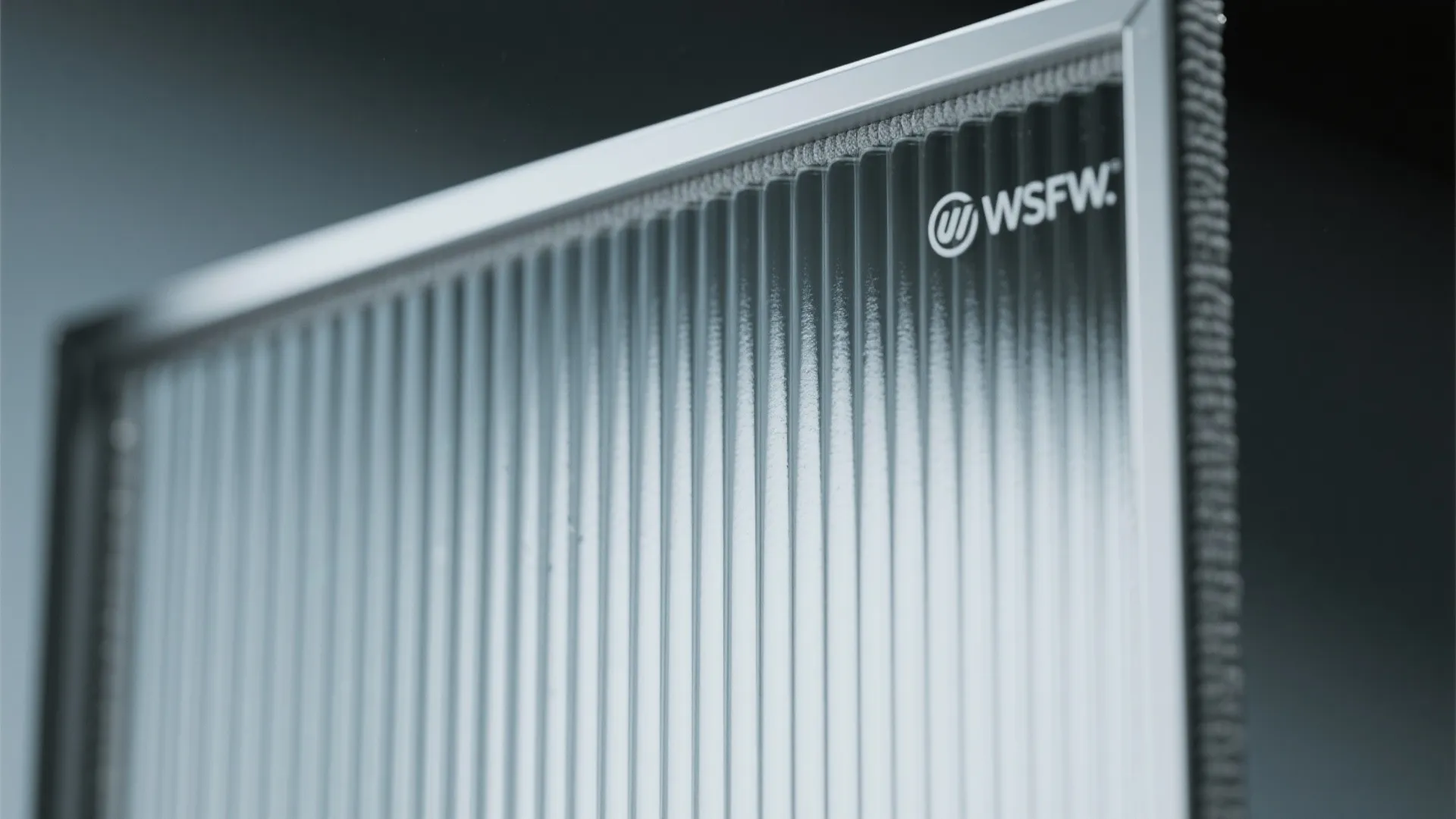 3) Frosted glass door for light without exposure