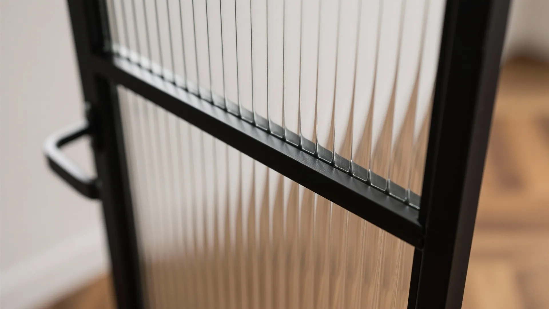 2) Glass-and-Metal Grid Partitions