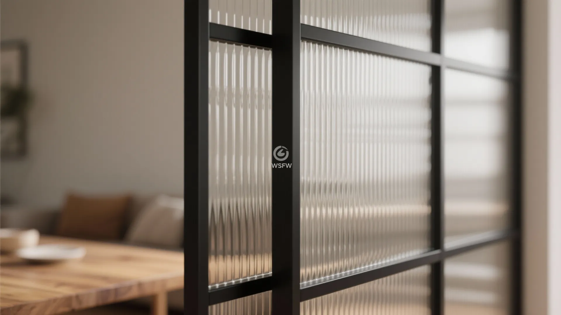 1) Slim Framed Glass Screens