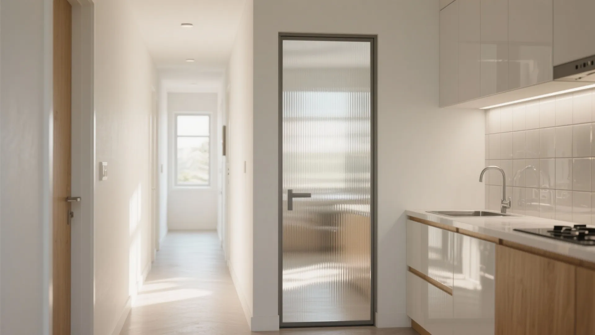 Transparent layers to “borrow” light (and space)