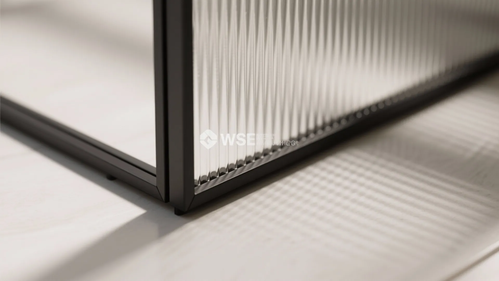 Borrowed Light with a Glass Partition