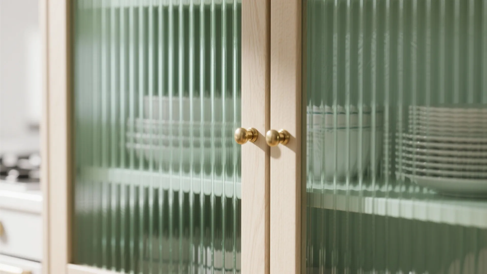 Ribbed and Reeded Glass for Texture and Depth