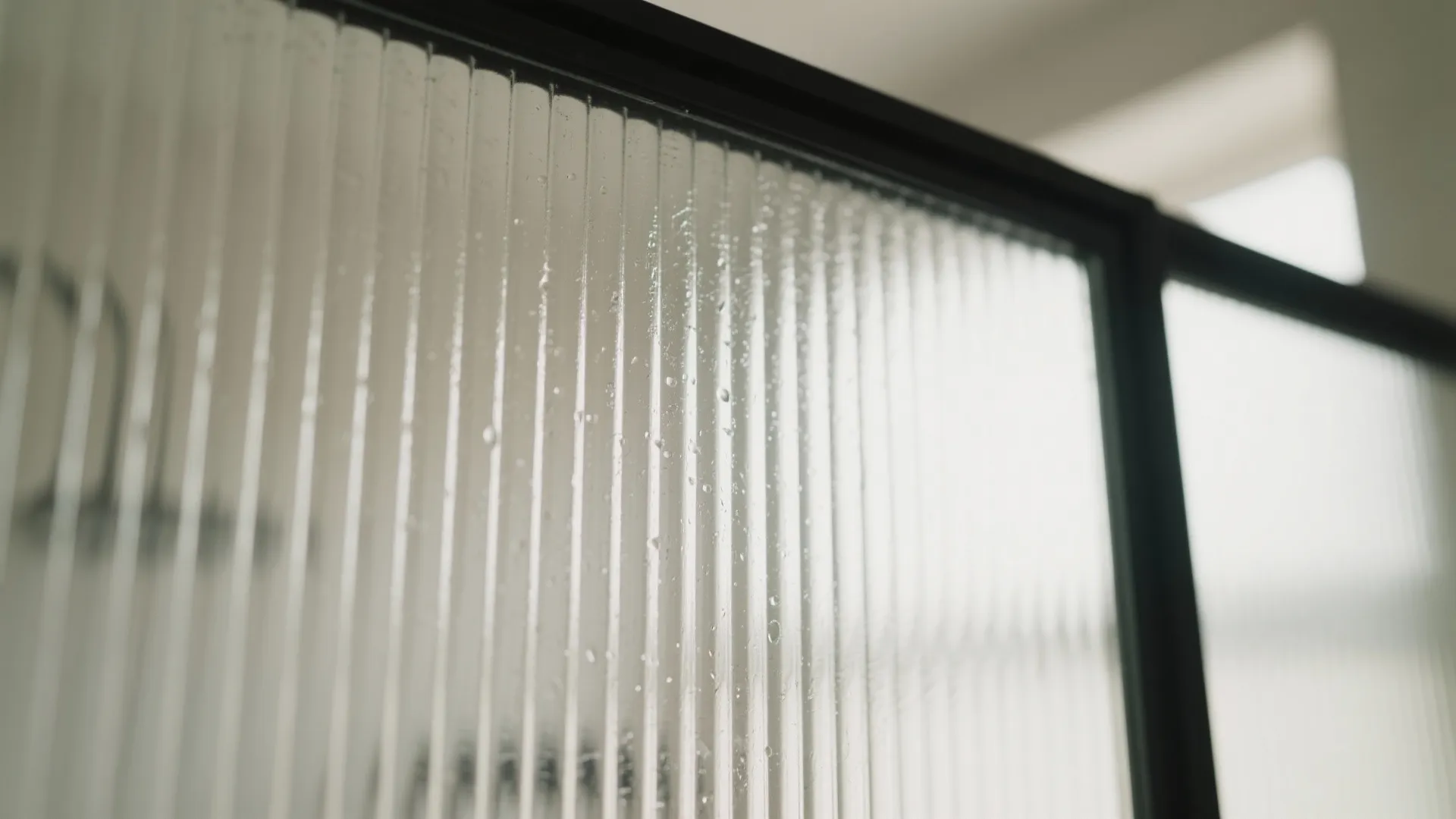 Frosted and Textured Glass for Daylight Privacy
