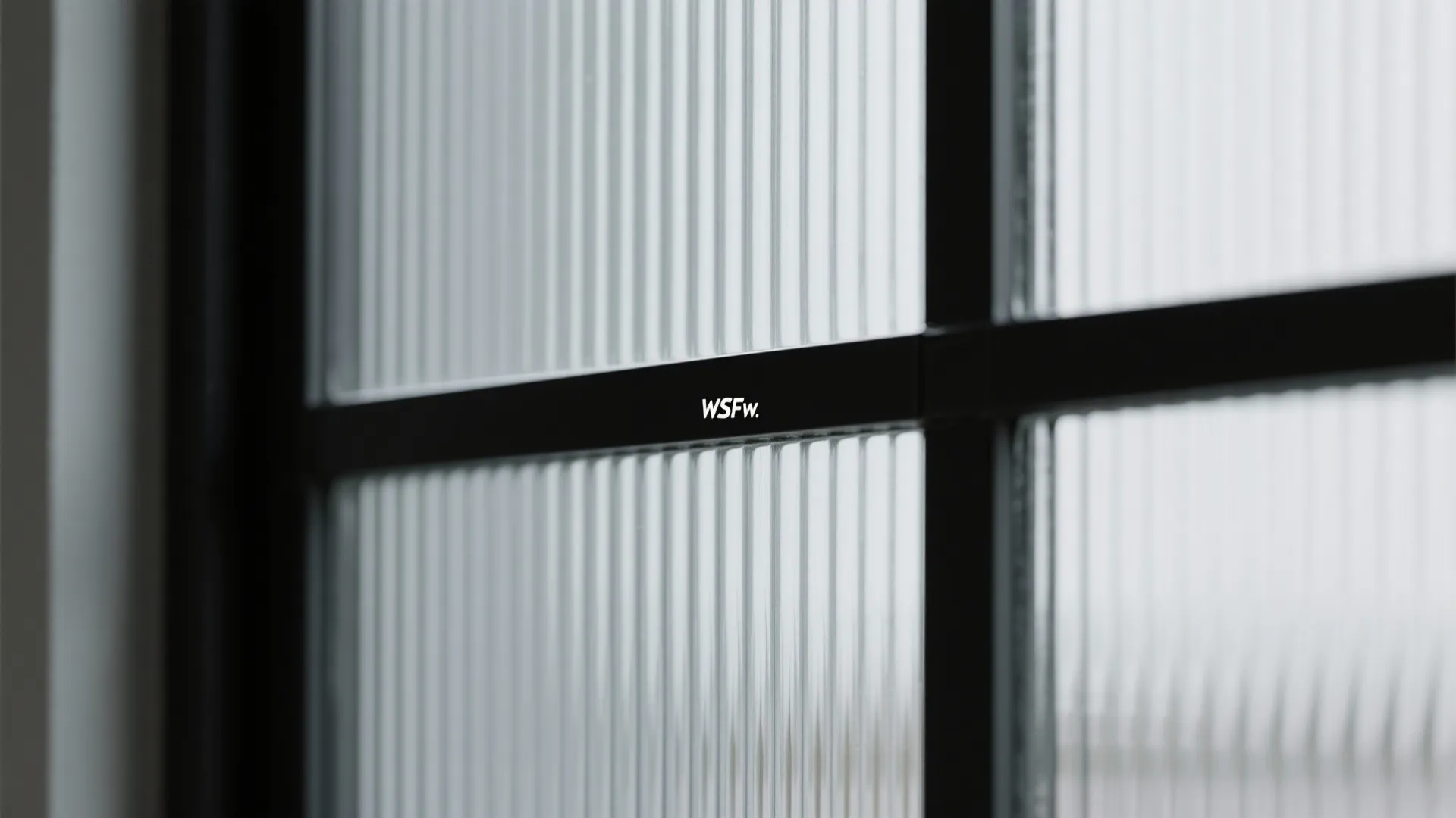 Glass and metal grids for modern transparency