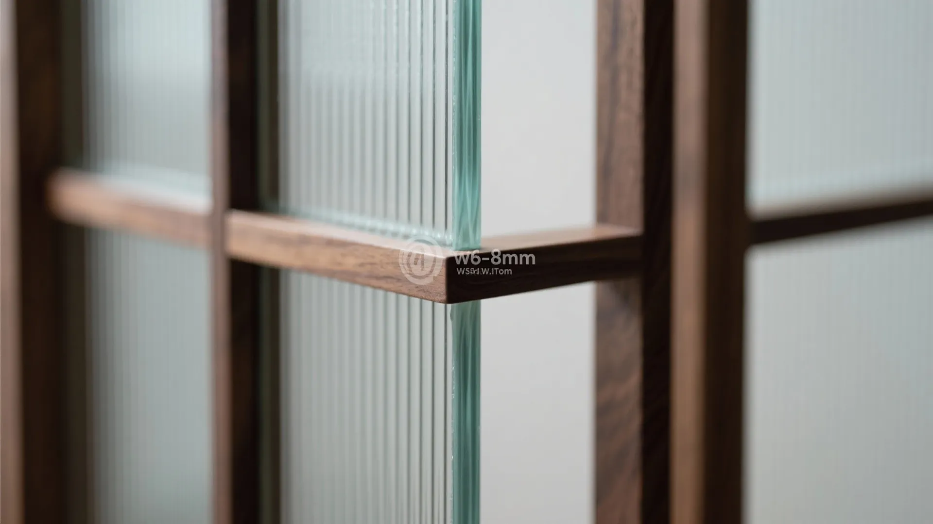 Timber-and-glass grids for elegant zoning