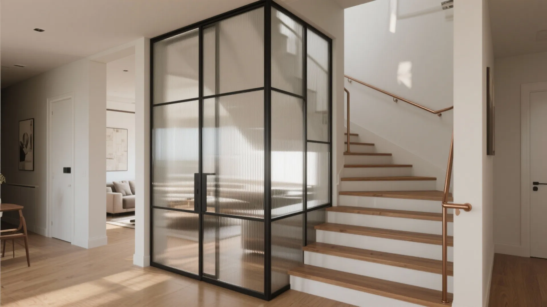 Transparent Partitions for Light and Privacy