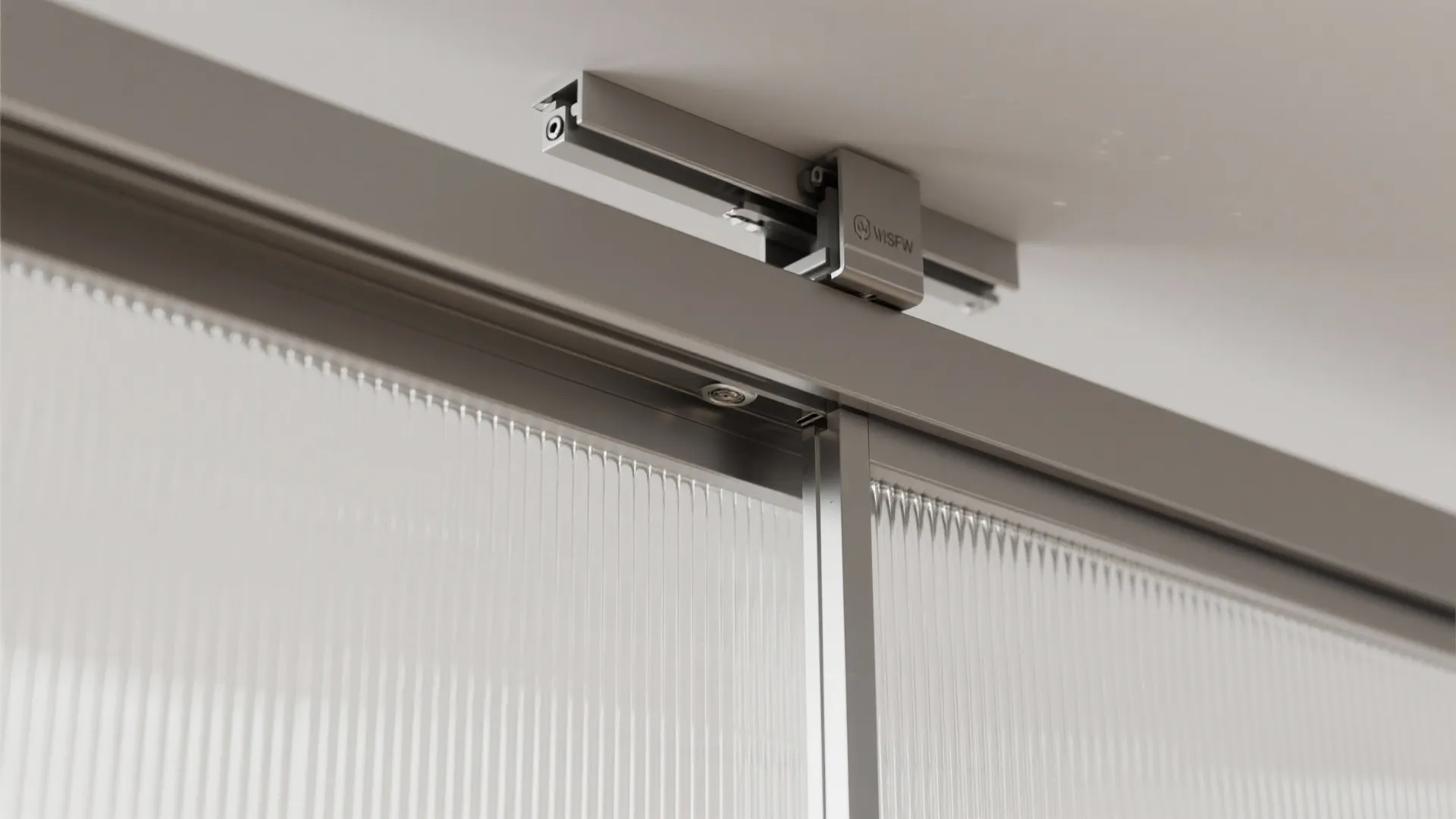 3) Sliding glass and pocket doors for flexible zones