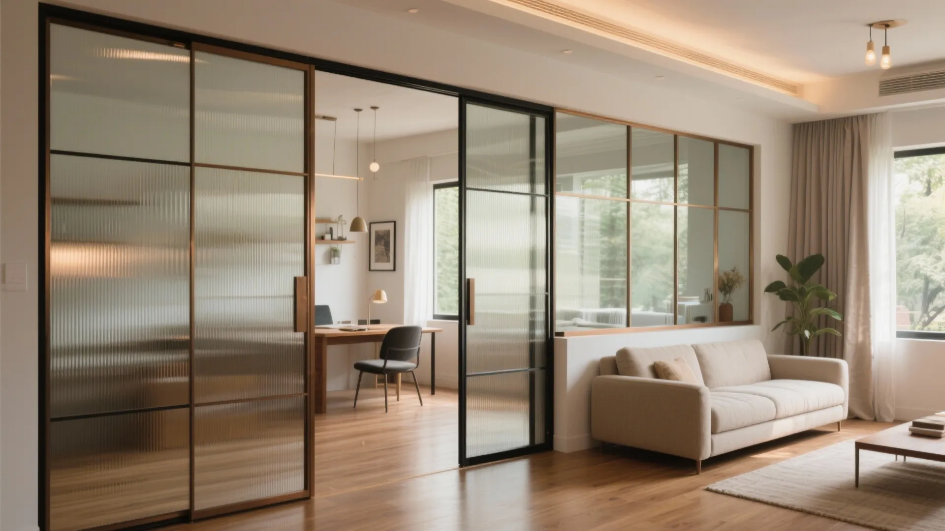 Glass Partitions That Borrow Light (Without Losing Privacy)