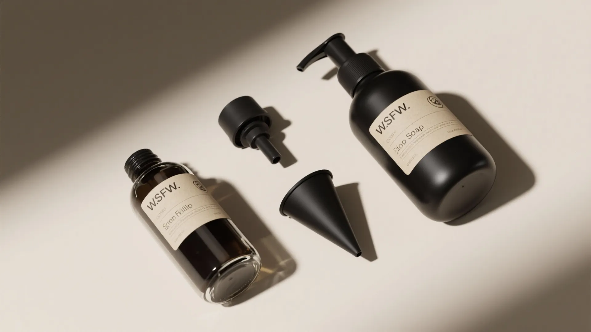 3. Use a refillable pump for sustainability